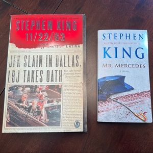Stephen King 2 book bundle